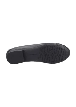 Hush Puppies Girls Black Emma Senior School Shoes (Older 3-5)