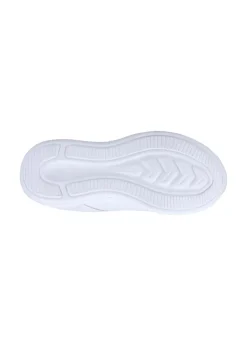 Hush Puppies Unisex White Marling Easy Junior School Shoes (Younger 10 - Older 2)