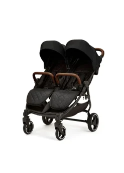 Ickle Bubba Black Venus Double Stroller