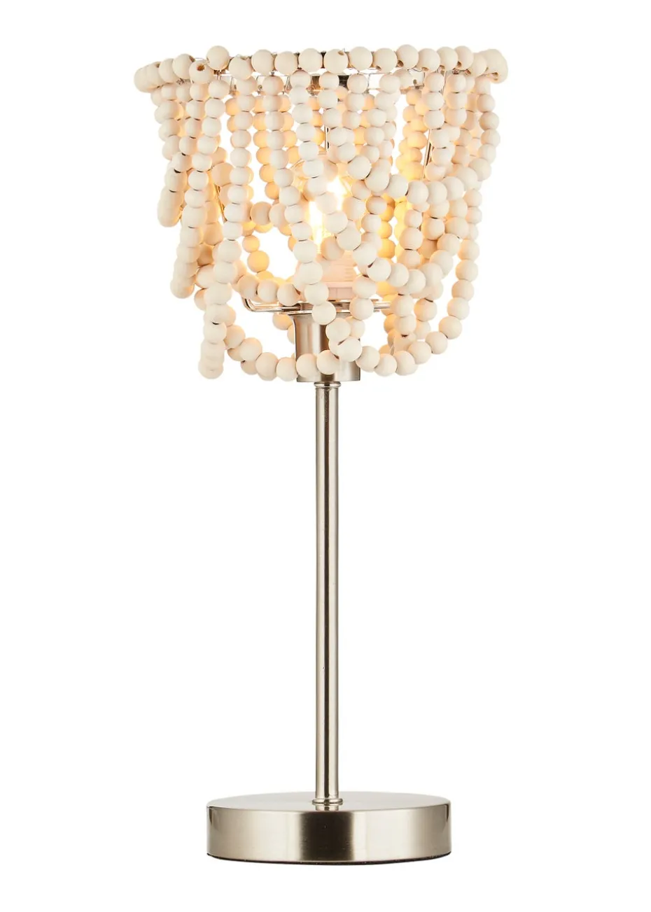 Inlight Beaded Table Lamp (40cm x 18cm x 18cm)