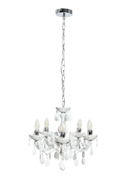 Inlight Charlotte 5 Light Chandelier (145cm x 45cm x 45cm)