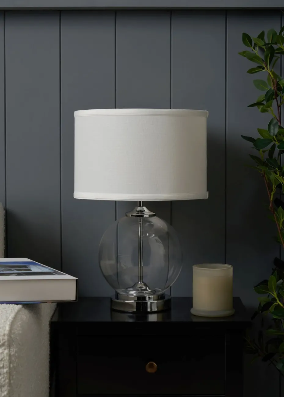 Inlight Small Dartmoor Glass Table Lamp (41cm x 28cm)