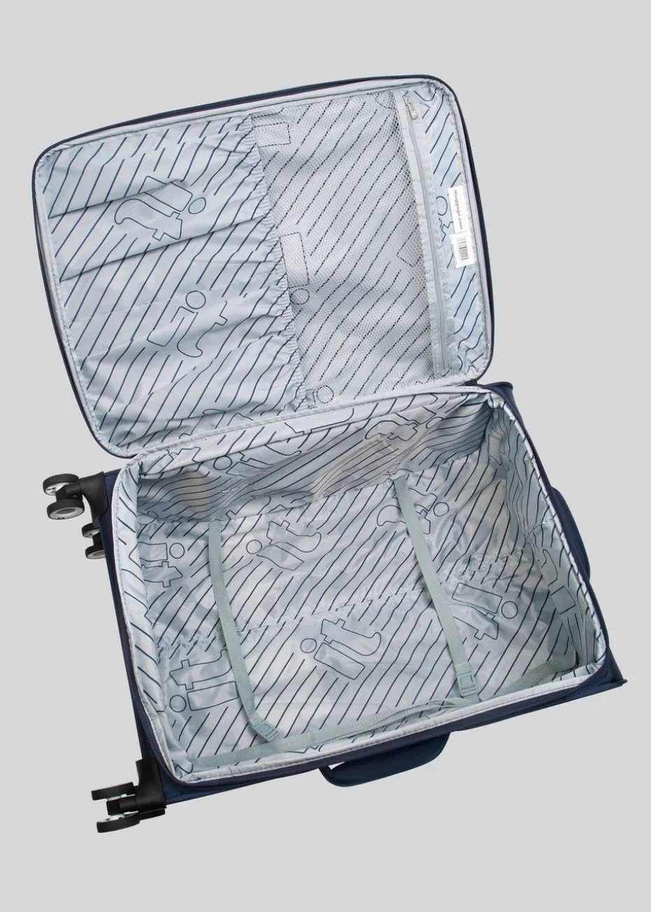 IT Luggage Navy Trulite Suitcase