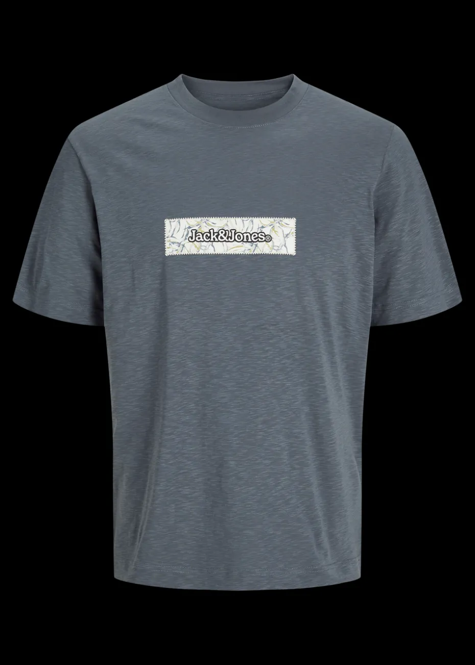 Jack & Jones Grey Branded T-Shirt (8-16yrs)