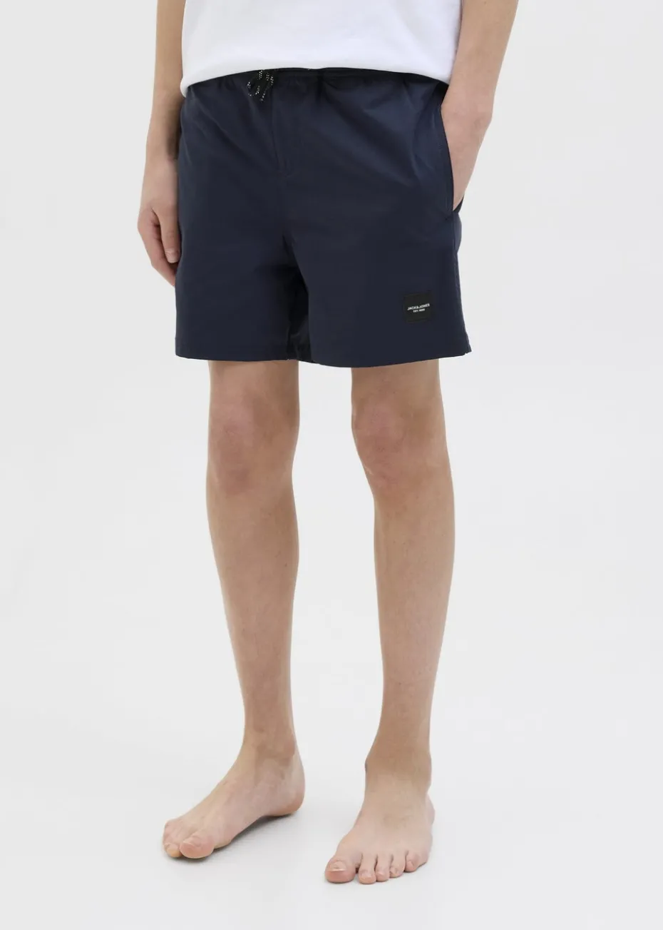 Jack & Jones Jnr Navy Swim Shorts