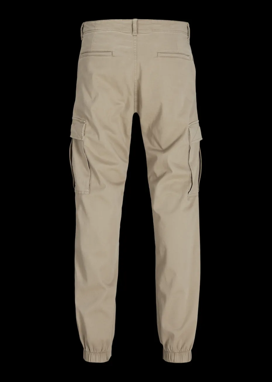 Jack & Jones Kids Beige Cuffed Cargo Trousers (8-16yrs)