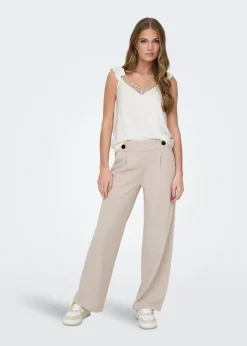 JDY Grey Geggo Trousers