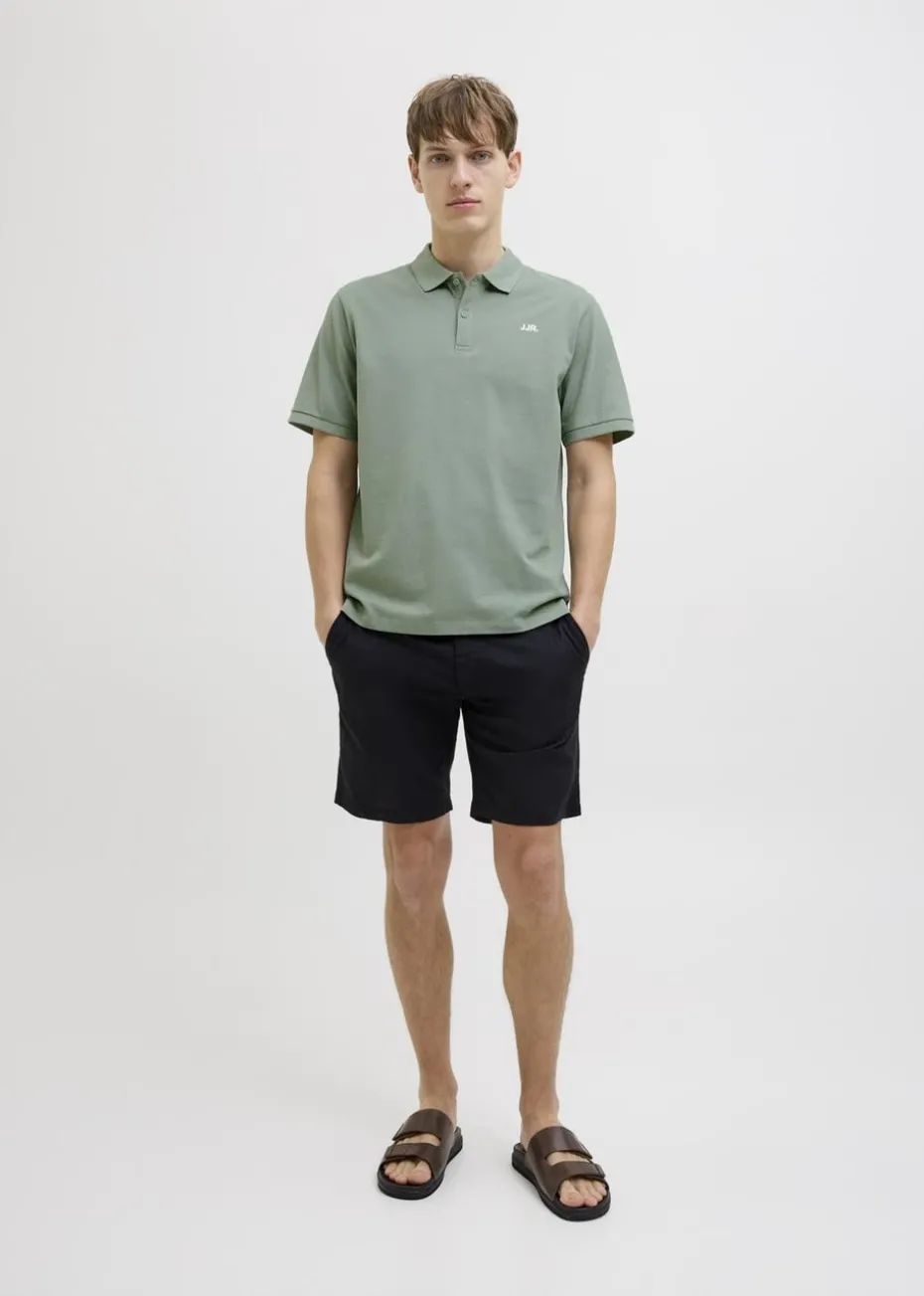 JJ Rebel Green Logo Polo Shirt