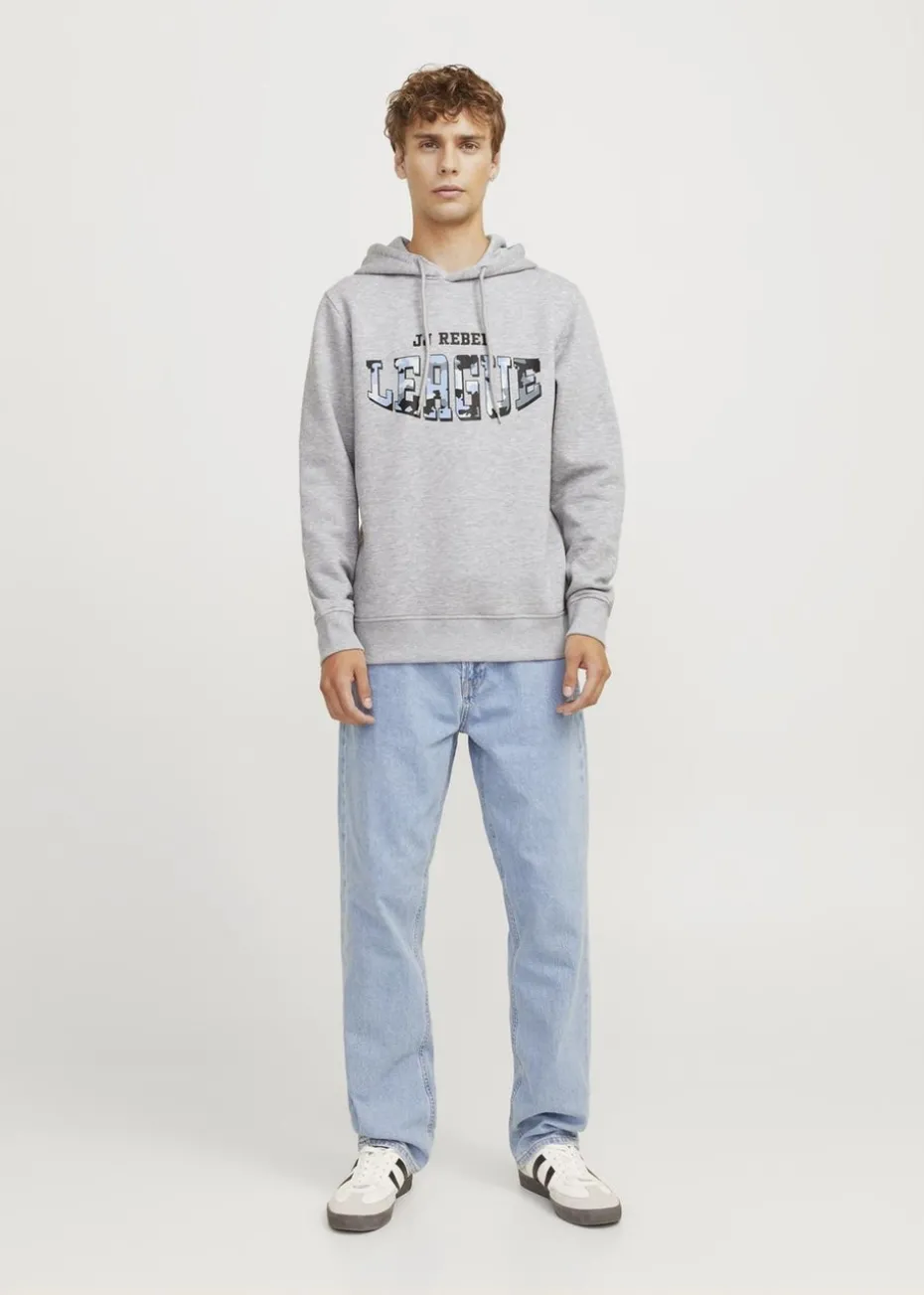 JJ Rebel Grey Dare To Be Bold Hoodie