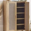 Julian Bowen Brown Sydney Shoe Cupboard