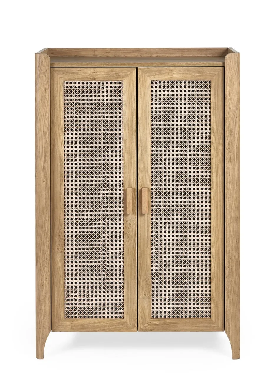 Julian Bowen Brown Sydney Shoe Cupboard