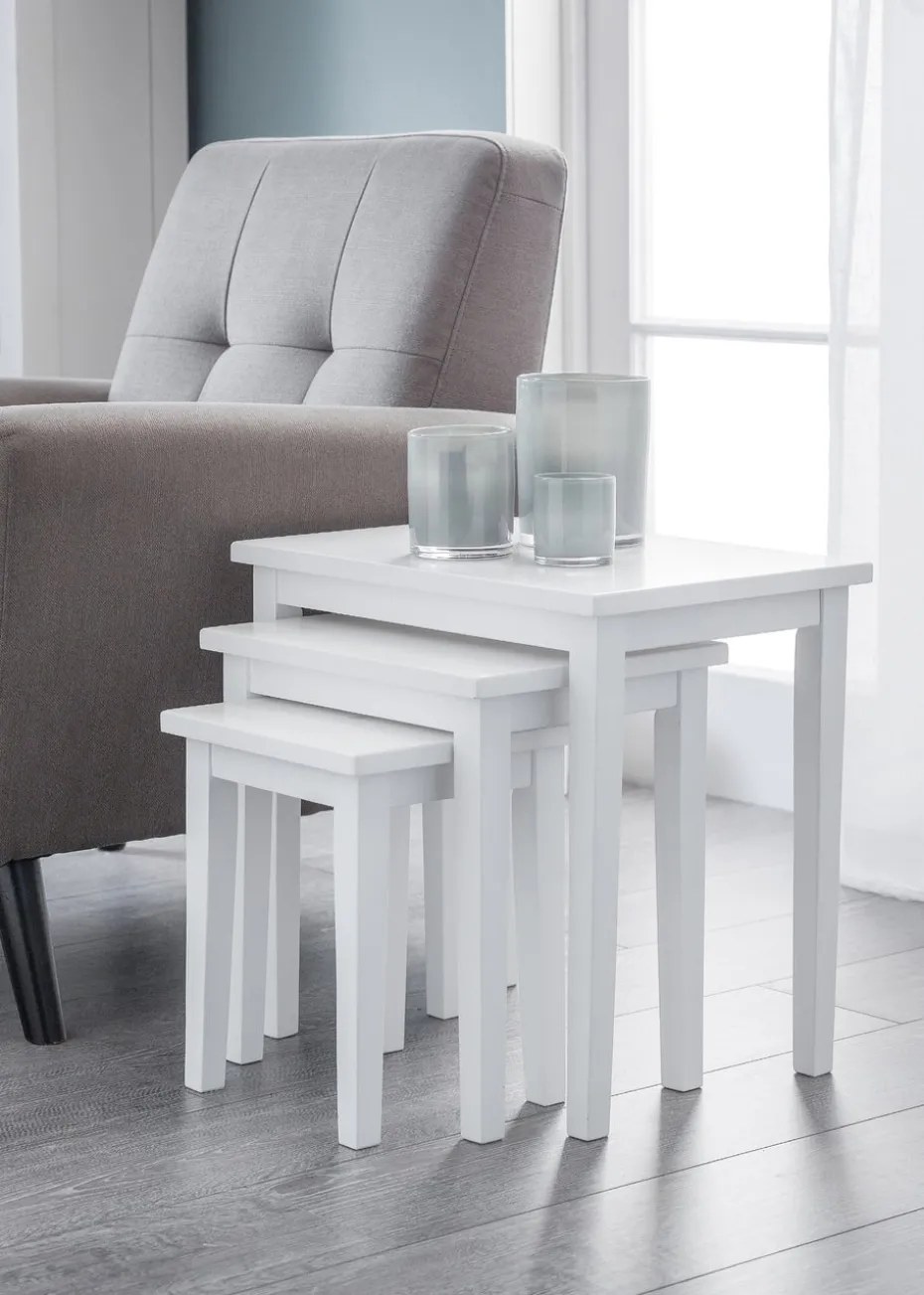 Julian Bowen Cleo Nest Of Tables (46 x 48 x 33 cm)