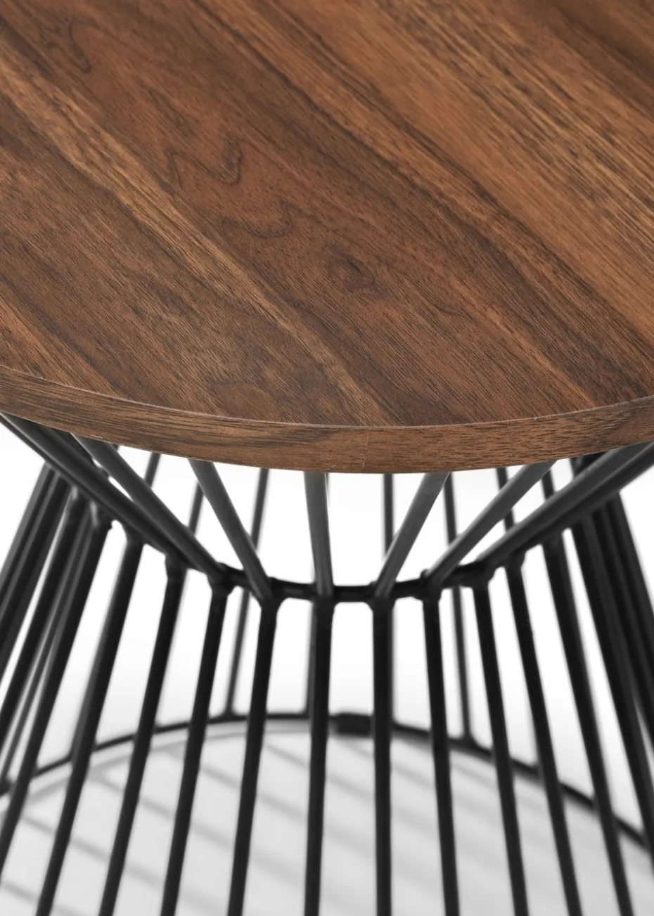 Julian Bowen Jersey Round Wire Lamp Table (50 x 40 x 40 cm)