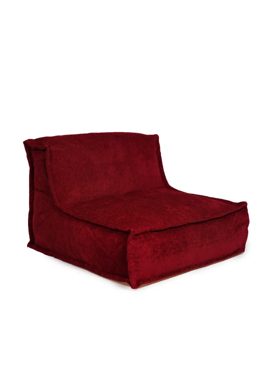 Kaikoo Maroon Hand Quilt Loungers