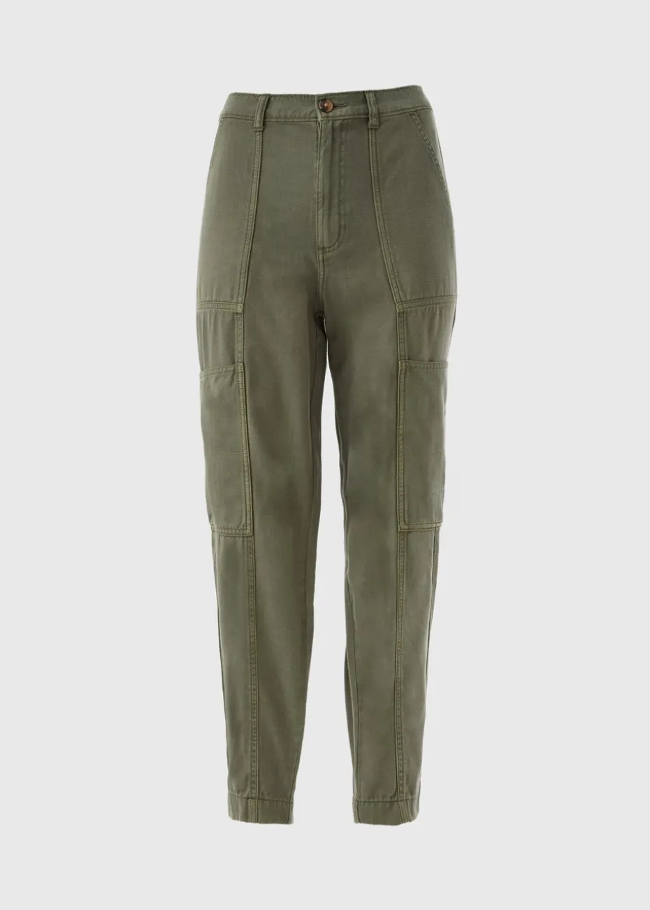 Khaki Utility Trousers