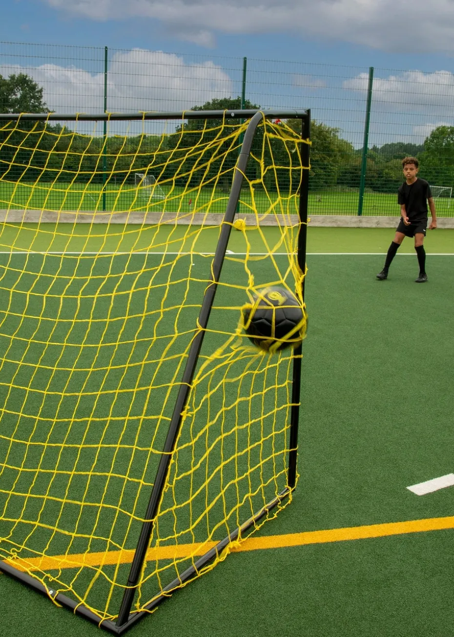 Kickmaster Yellow Heavy Duty Goal 7ft (H153cm x W210cm x L75cm)