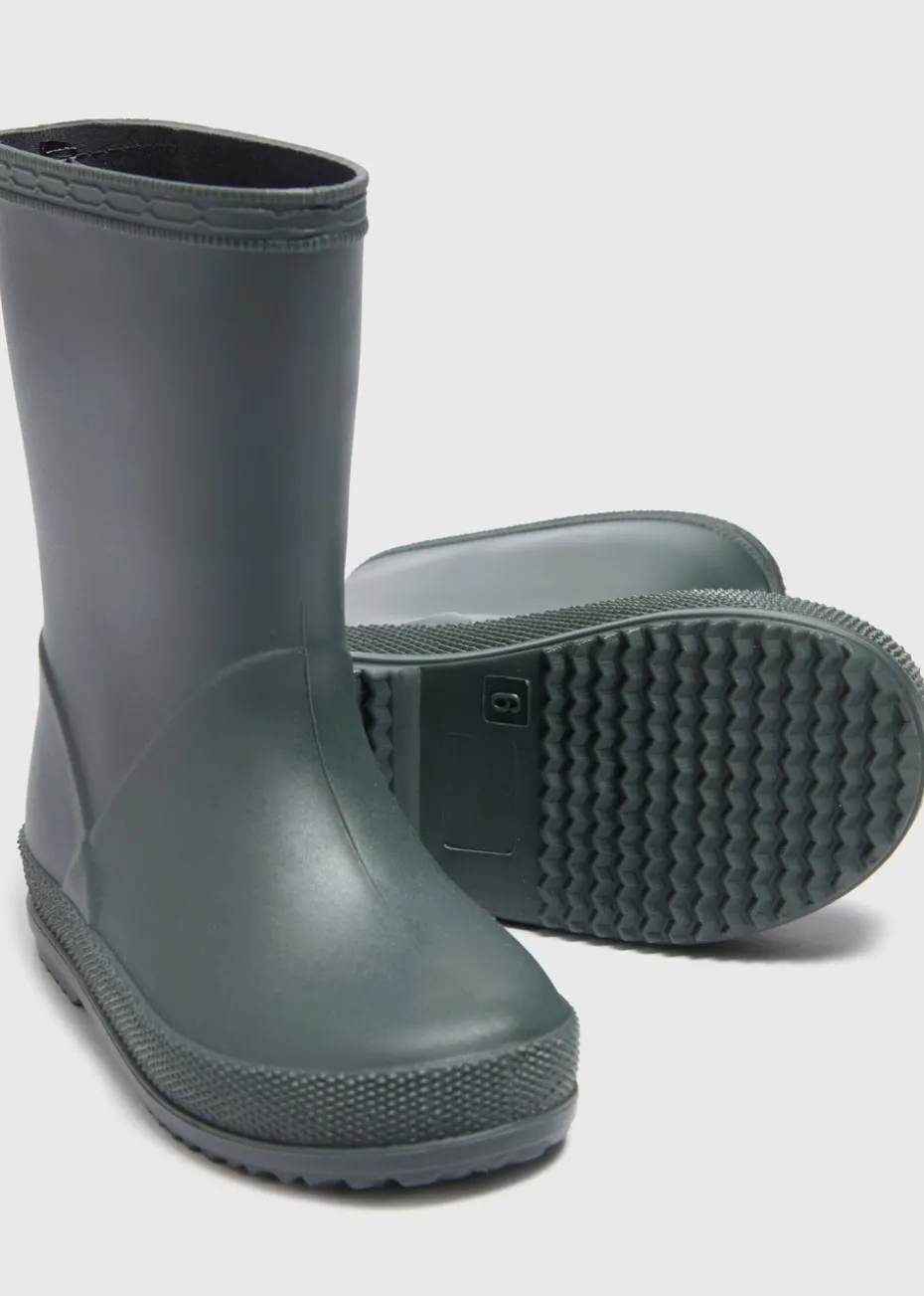 Kids Khaki Wellies (Younger 4-12)