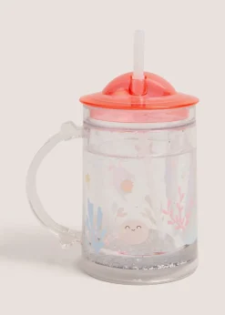 Kids Pink 3 Piece Mermaid Dinner Set