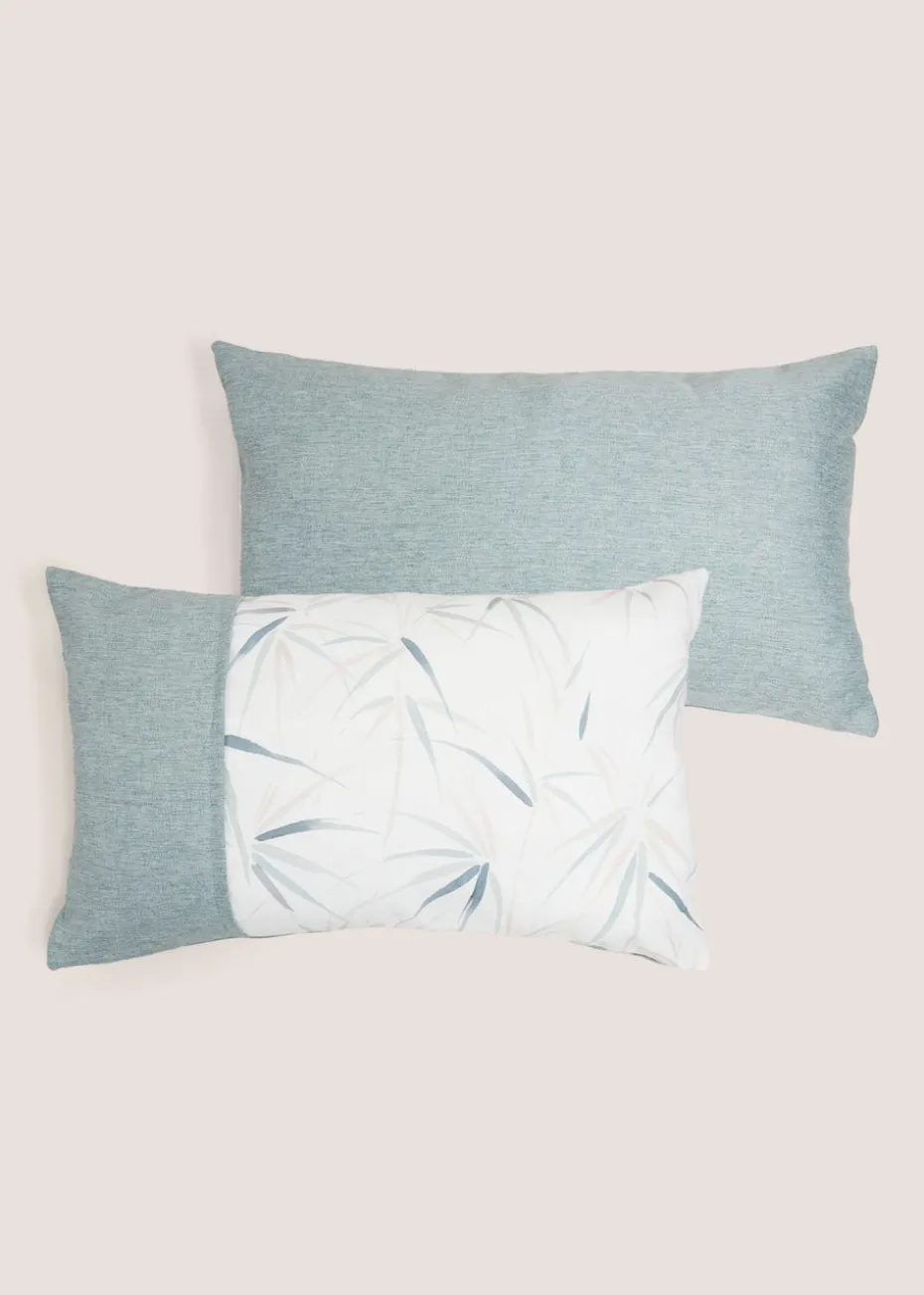 Leaf Printed Cushion