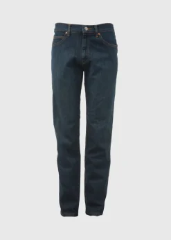 Lee Dark Wash Straight Fit Jeans