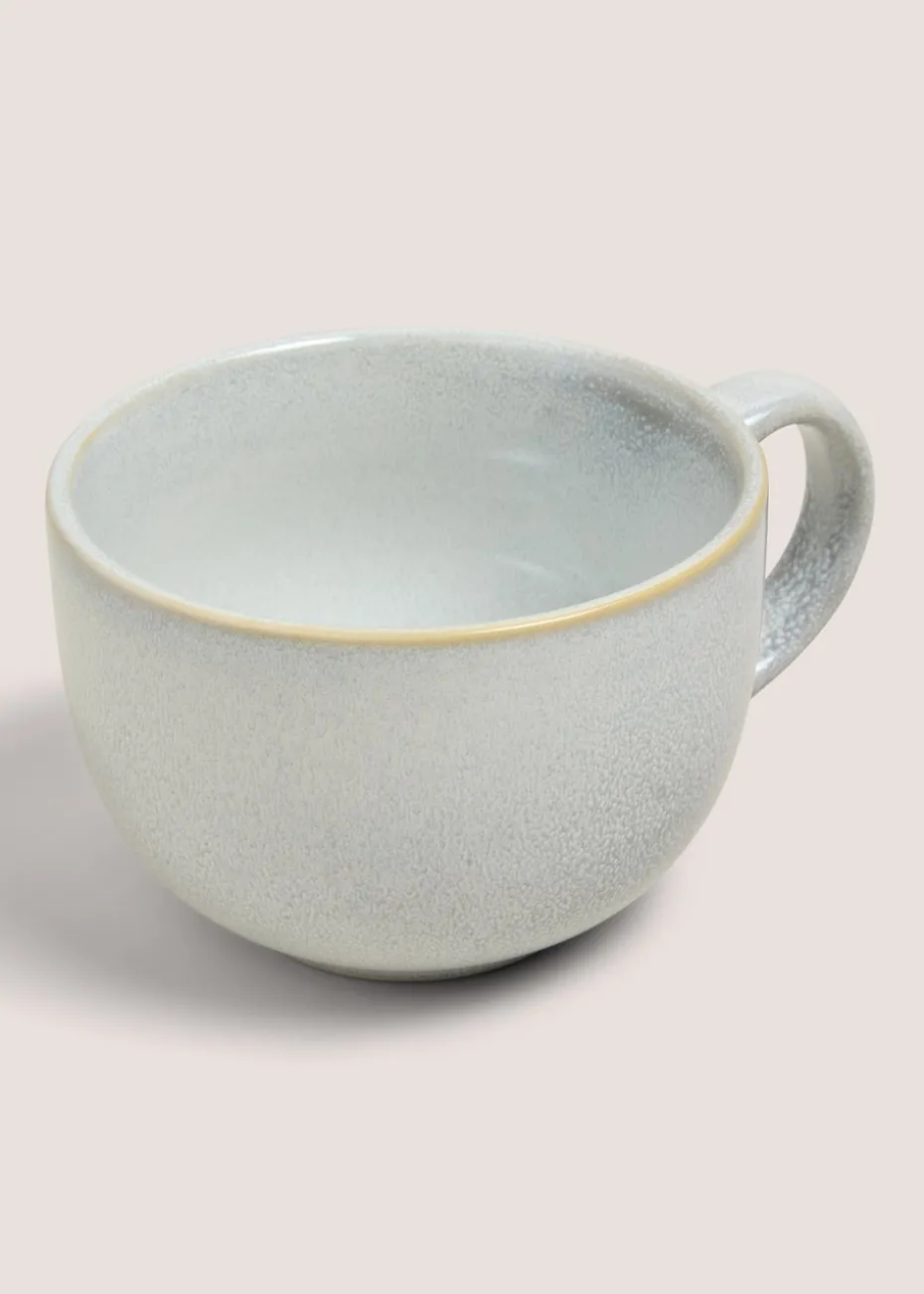 Light Blue Organic Serving Plate
