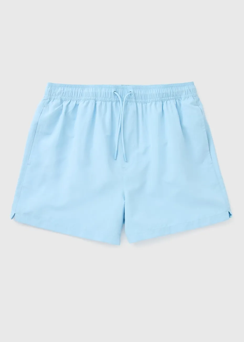 Light Blue Short Swim Shorts