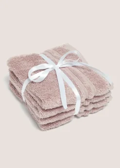 Lilac 100% Egyptian Cotton Face Cloth Bundle