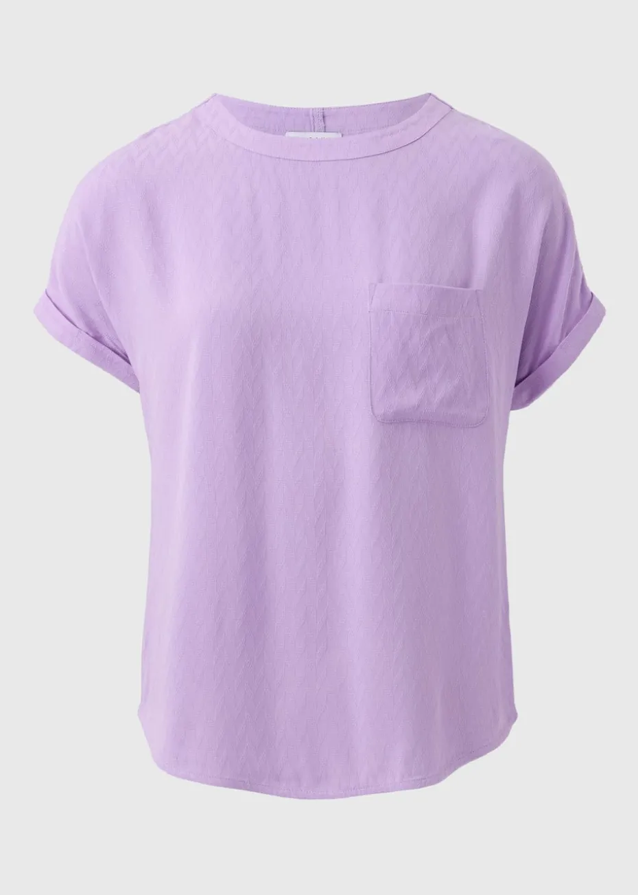 Lilac Pocket Box Top