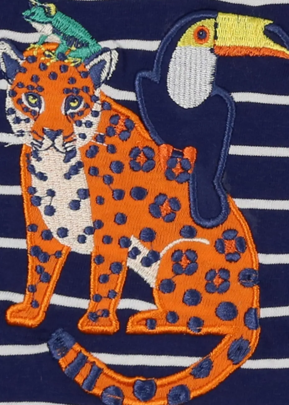 Lilly & Sid Multicoloured Animal Safari Print Top & Short Set (0- 24 Months)