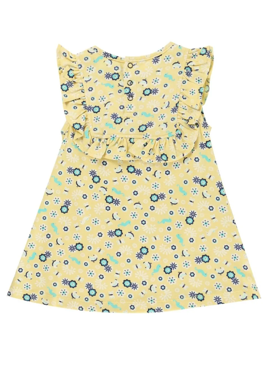 Lilly & Sid Multicoloured Sea Floral Print Top & Pant Set (0- 24 Months)