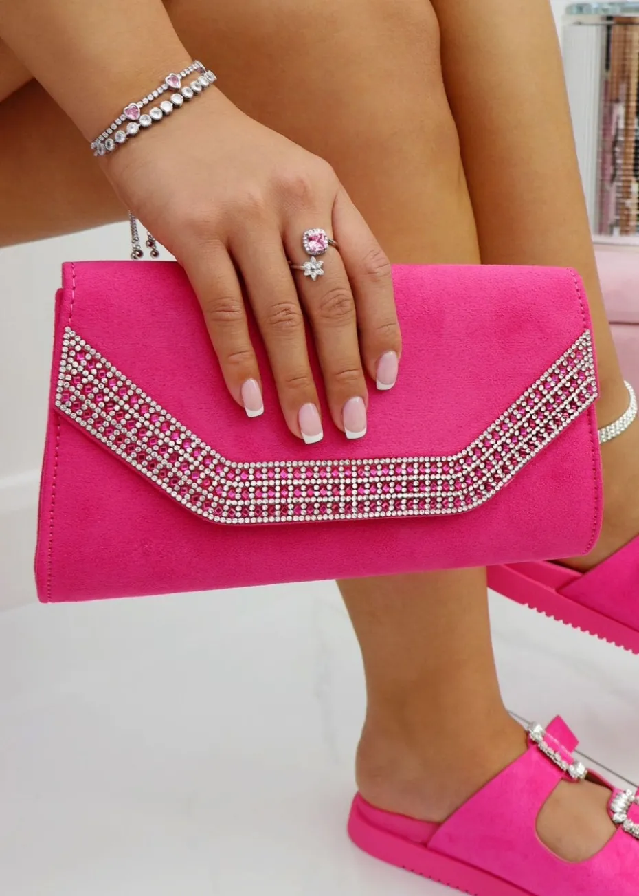 Love Lemonade Pink Crystal Royalty Bag