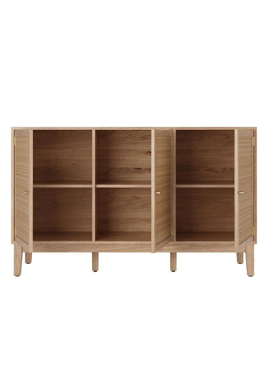 LPD Furniture Bordeaux Large Sideboard (782x394x1282mm)