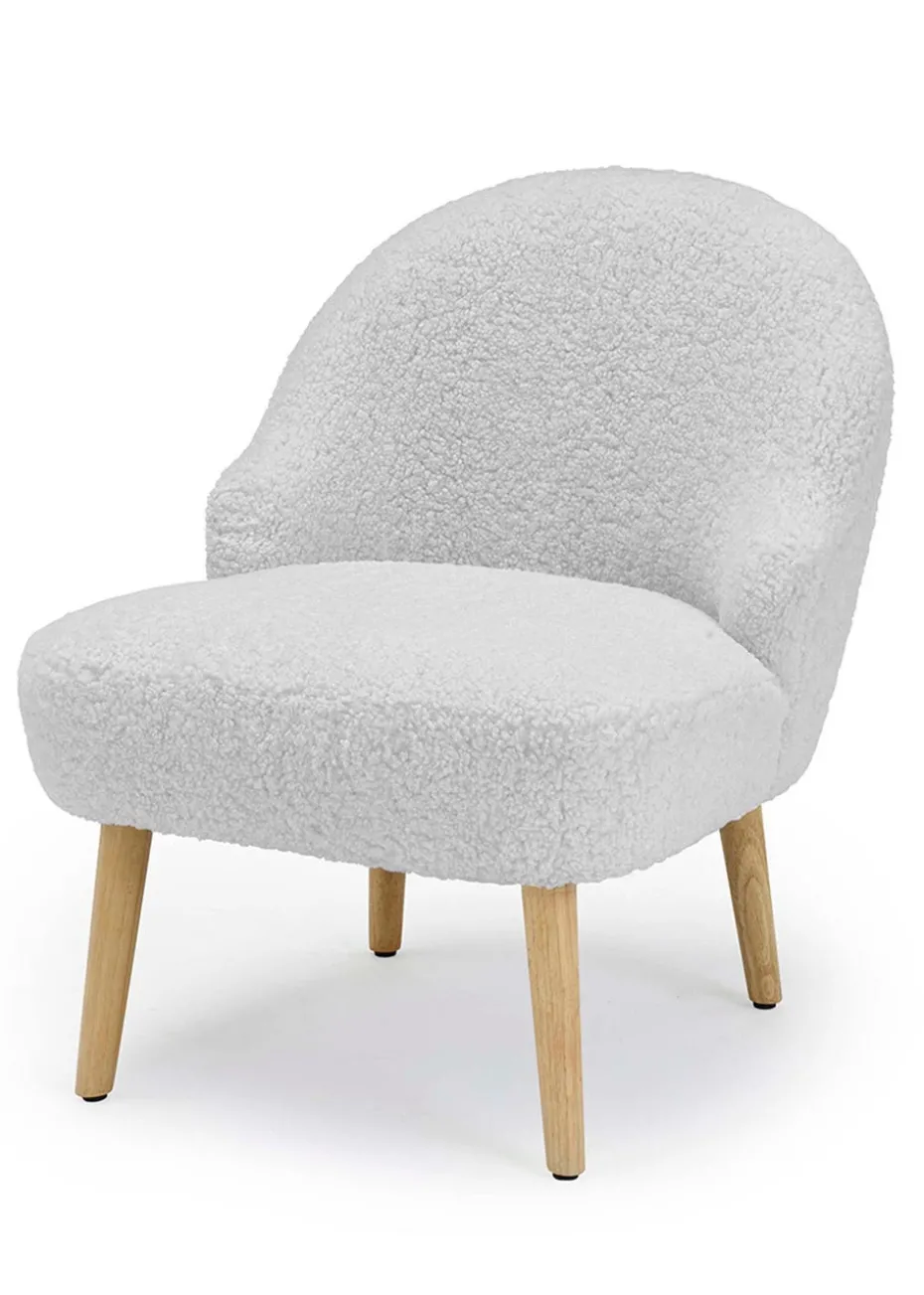 LPD Furniture Ted Chair Grey (680x630x570mm)