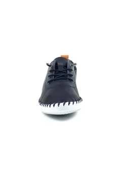 Lunar Blue St Ives Plimsoll