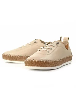 Lunar Cream Evie Plimsoll