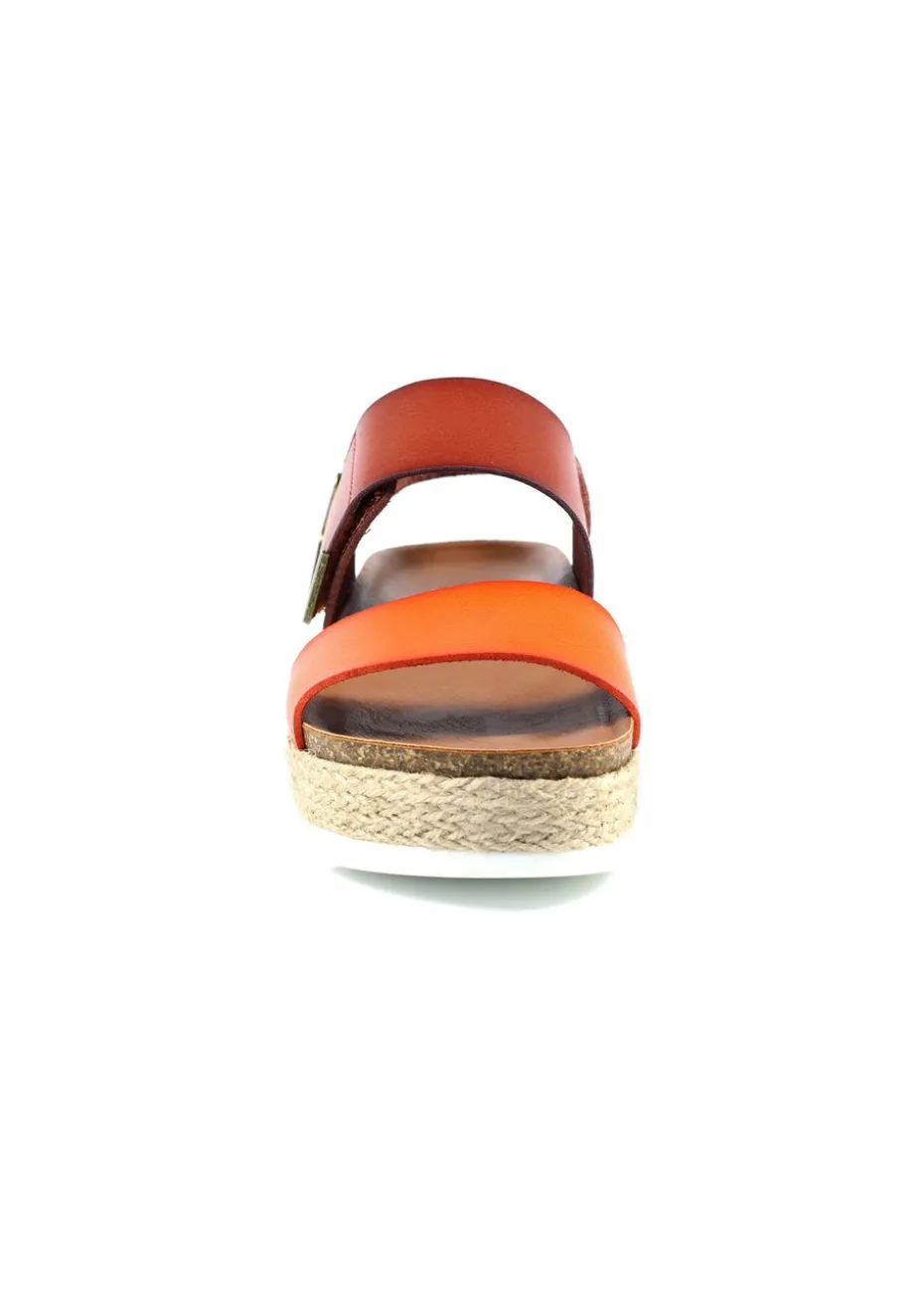 Lunar Orange Deanna II Sandal