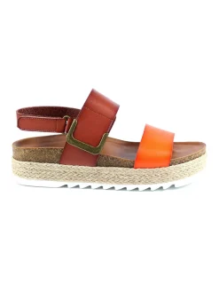 Lunar Orange Deanna II Sandal