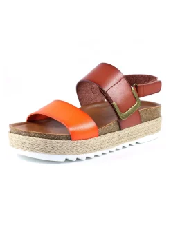 Lunar Orange Deanna II Sandal