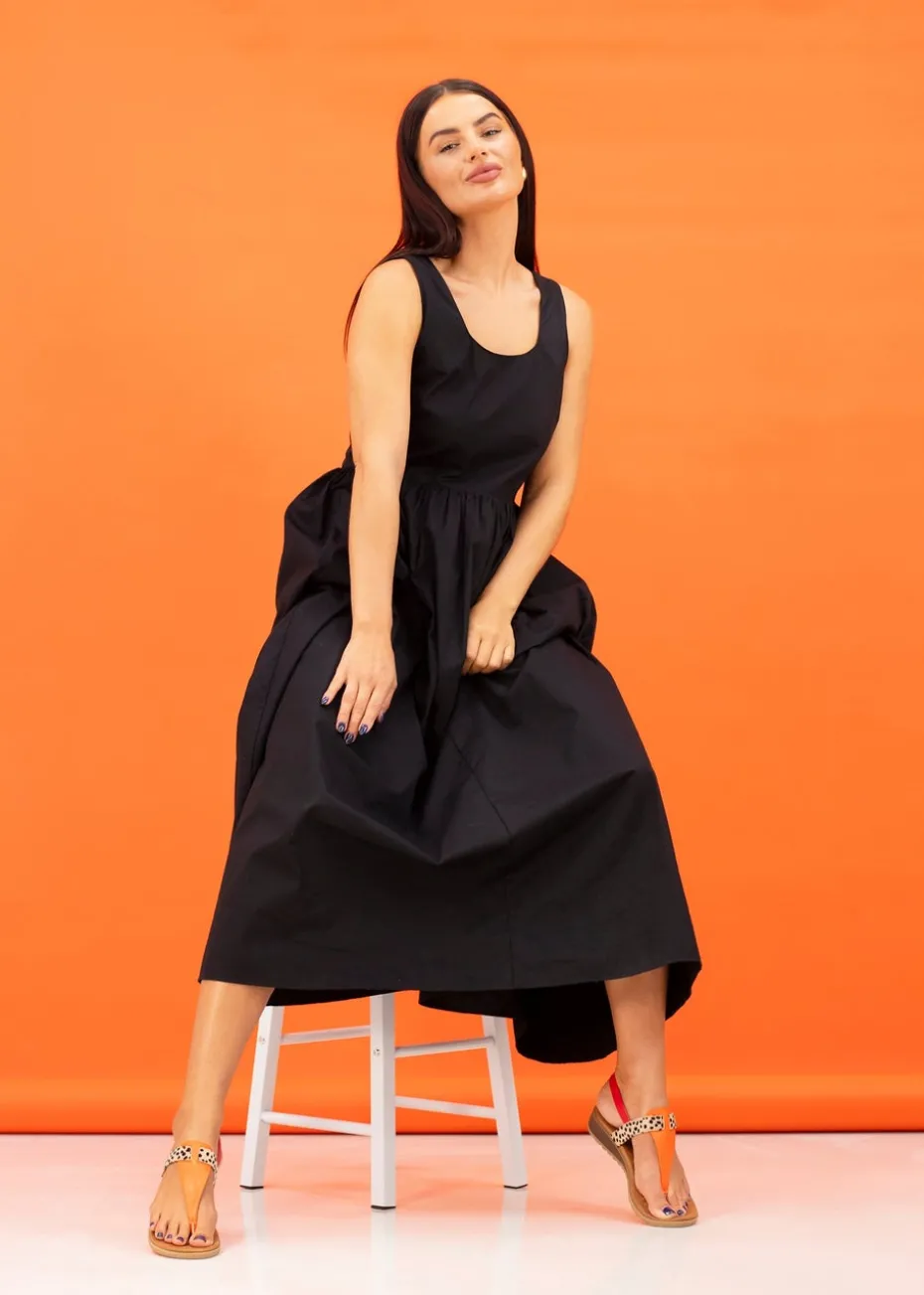 Lunar Orange Gina Sandal