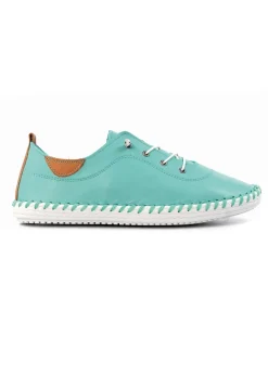 Lunar Turquoise St Ives Plimsoll