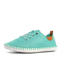 Lunar Turquoise St Ives Plimsoll