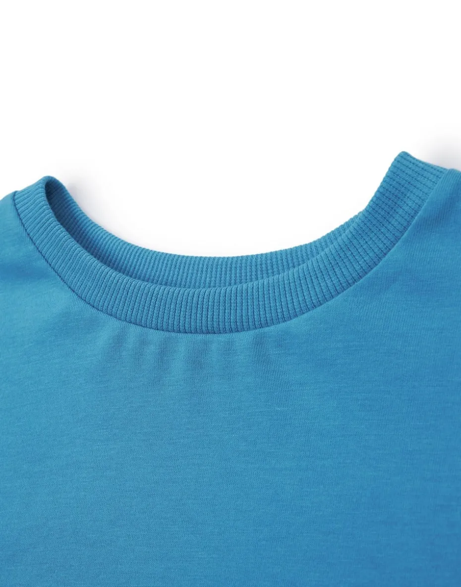 Marvel Captain America Blue T-Shirt (3-14 Years)