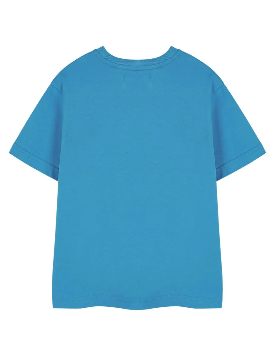 Marvel Spiderman Jump Blue T-Shirt (2-14 Years)