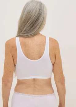 Menopause 2 Pack Black & White Bralettes - M Tick Approved
