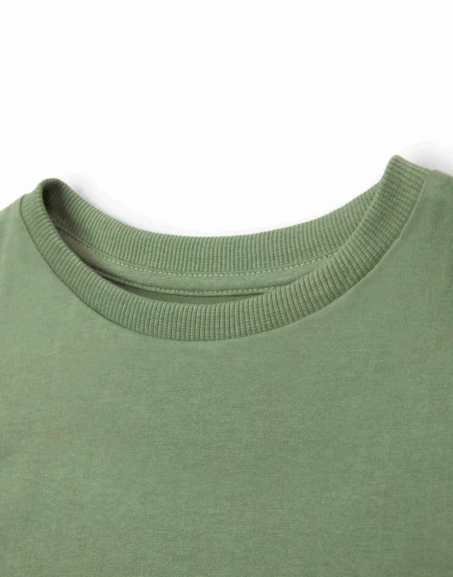 Minecraft Kids Green Boom Creeper T-Shirt (3-14 Years)