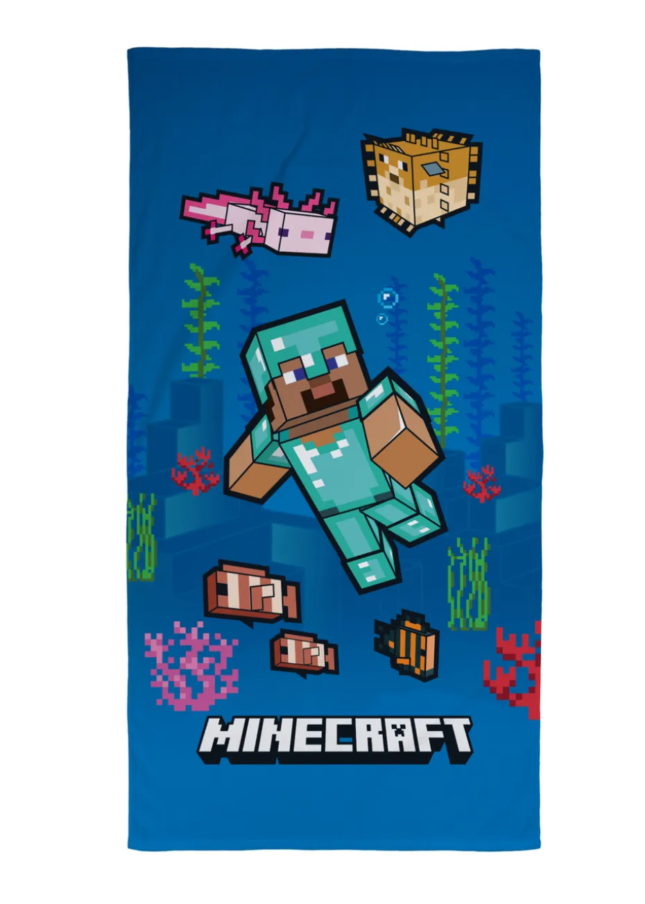 Minecraft Ocean Towel