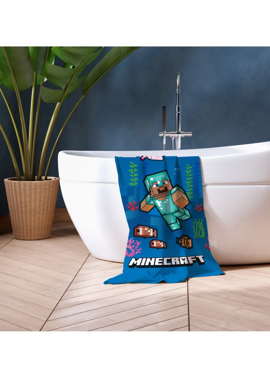 Minecraft Ocean Towel