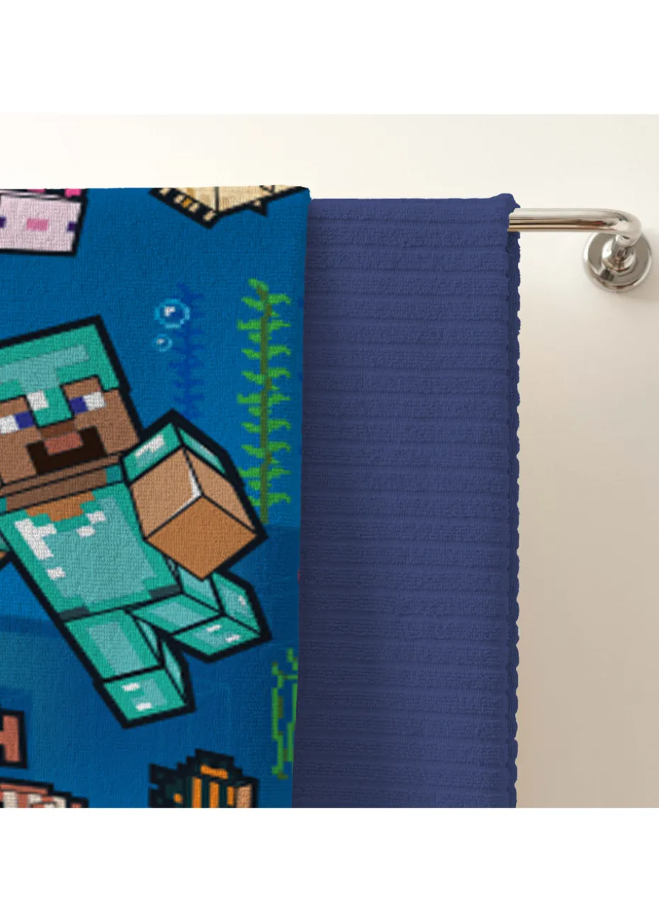 Minecraft Ocean Towel