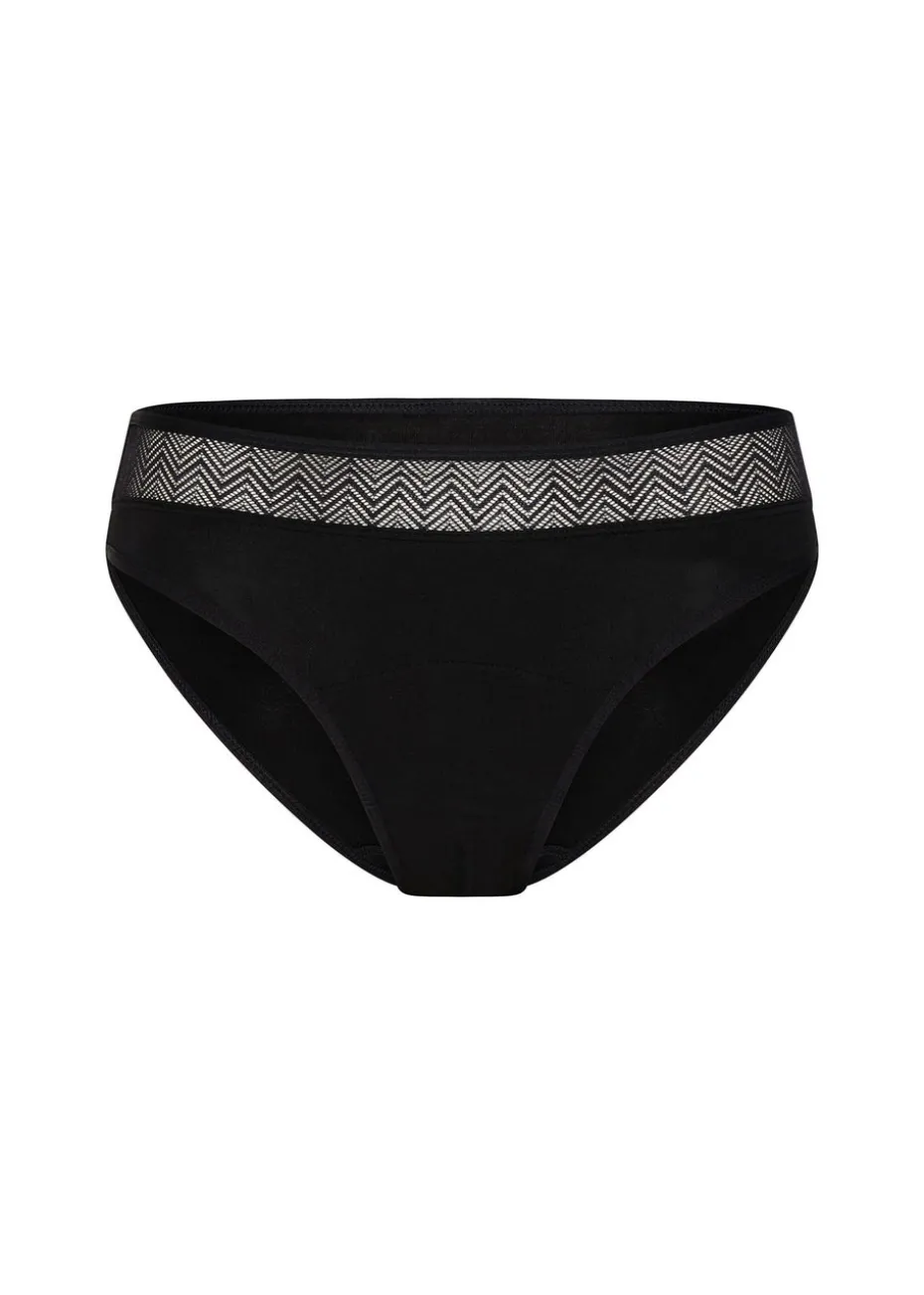 Modibodi Black Light/Moderate Period Bikini Fit Pants
