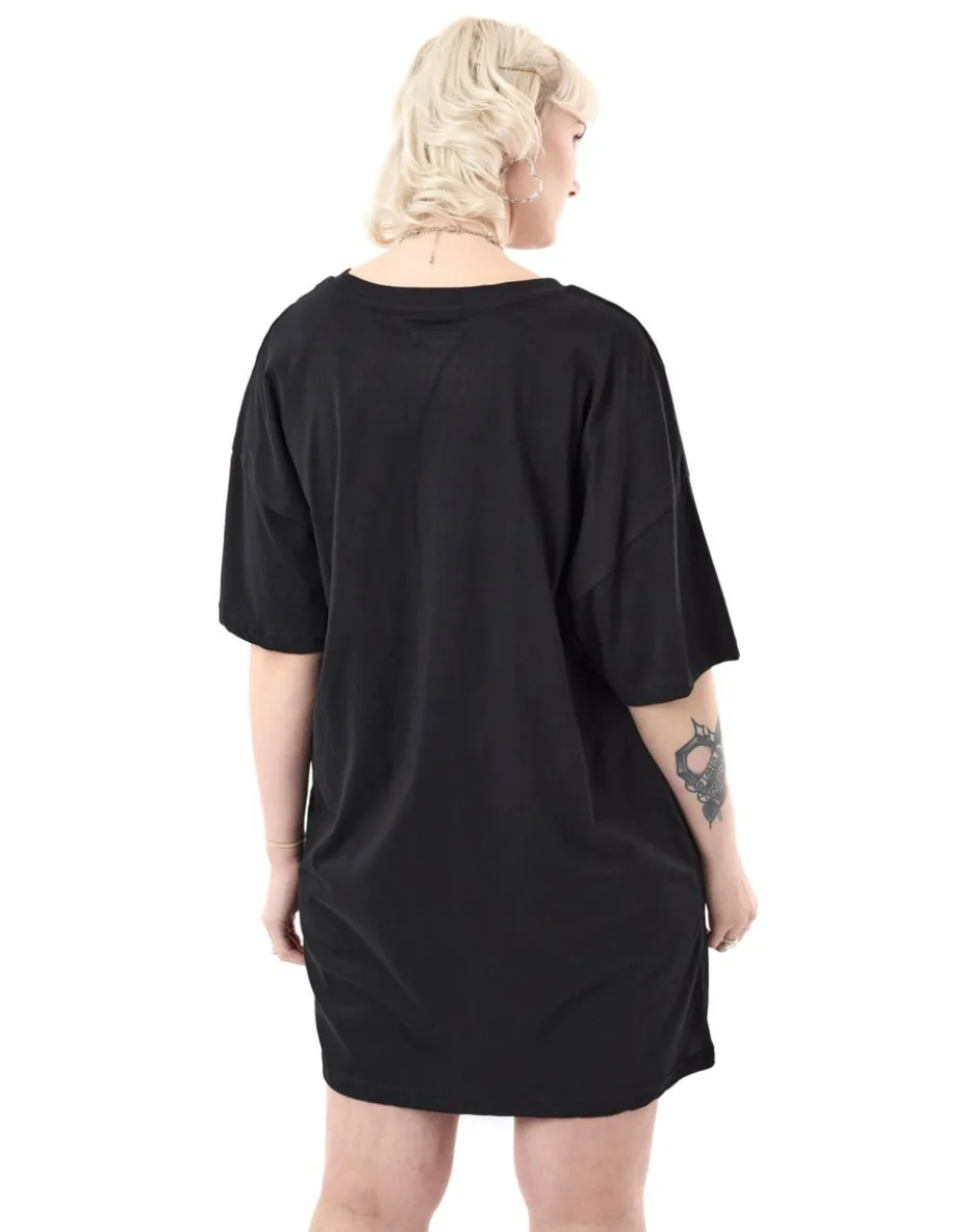 Monster High Black Spray Paint T-Shirt Dress